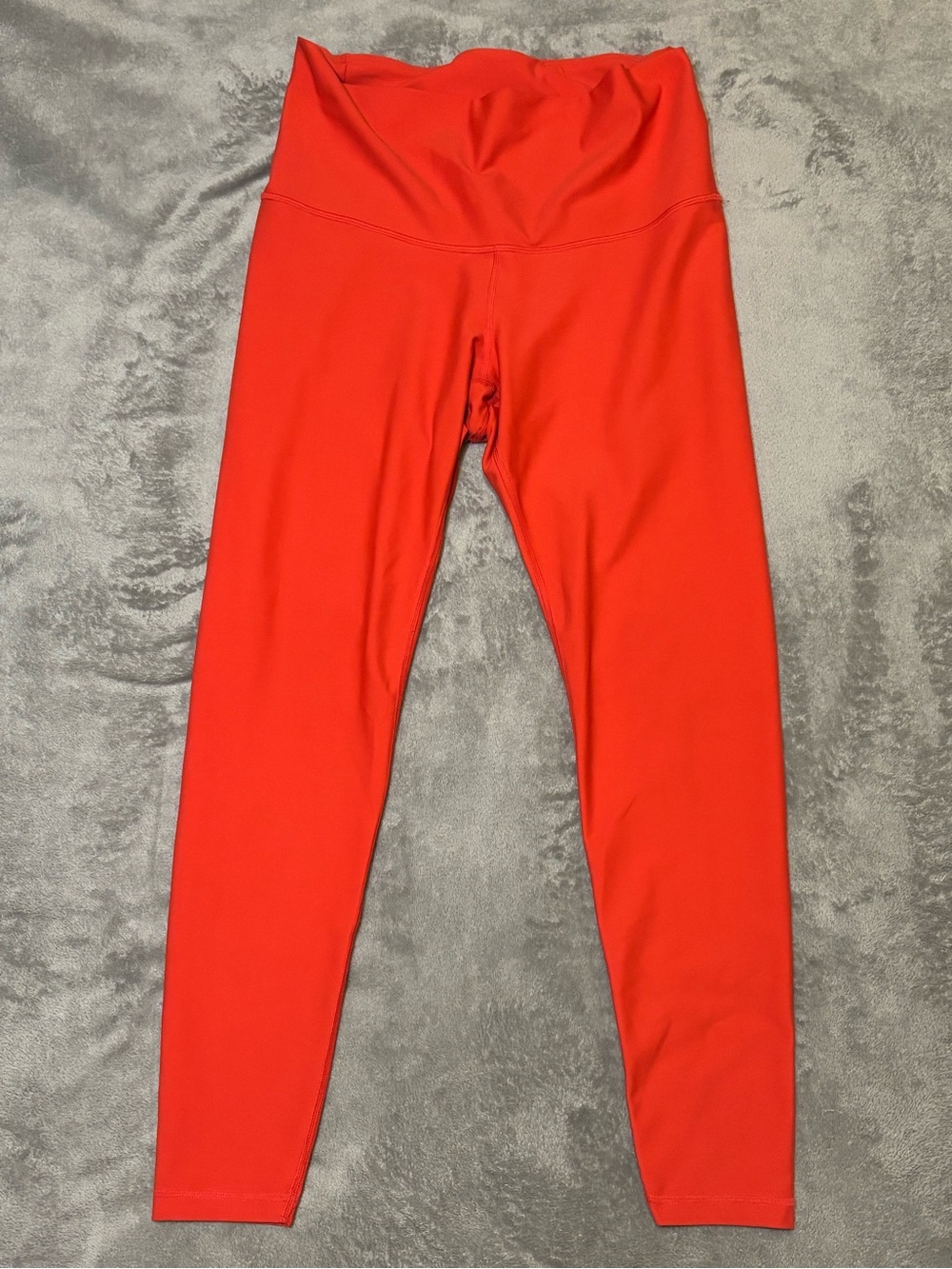 Old Navy Active Go-Dry High-Rise Leggings Red-Orange L Petite